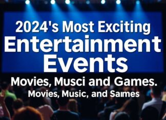 2024’ün En Çekici Eğlence Etkinlikleri: Filmler, Müzik ve Oyunlar 2024's Most Exciting Entertainment Events: Movies, Music, and Games