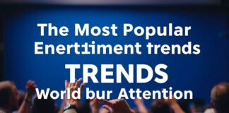 Dünyanın Dikkatini Çeken En Popüler Eğlence Trendleri The Most Popular Entertainment Trends That Grab the World's Attention