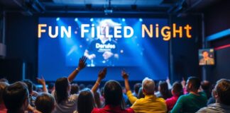 Eğlenceli Gece: Sinema, Müzik ve Oyunlar ile Dolu Bir Gece Fun-Filled Night: A Night Packed with Cinema, Music, and Games