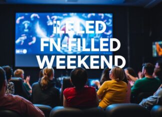 Eğlenceli Hafta Sonu: Sinema, Müzik ve Oyunlar ile Dolu Bir Gece Fun-Filled Weekend: A Night Packed with Cinema, Music, and Games