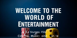 Eğlencenin Dünyasına Hoş Geldiniz: Sinema, Müzik ve Daha Fazlası Welcome to the World of Entertainment: Cinema, Music and More