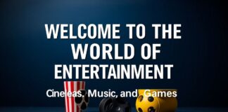 Eğlencenin Dünyasına Hoş Geldiniz: Sinema, Müzik ve Oyunlar Welcome to the World of Entertainment: Cinema, Music, and Games