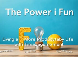 Eğlencenin Gücü: Zaman Yönetimi ile Daha Verimli Bir Yaşam The Power of Fun: Living a More Productive Life with Time Management