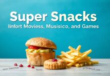 Eğlencenin Süper Yemekleri: Sinema, Müzik ve Oyunlar İçin Lezzetli Tarifler Super Snacks: Delicious Recipes for Movies, Music, and Games