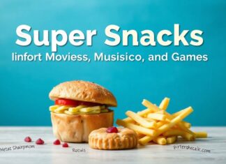 Eğlencenin Süper Yemekleri: Sinema, Müzik ve Oyunlar İçin Lezzetli Tarifler Super Snacks: Delicious Recipes for Movies, Music, and Games