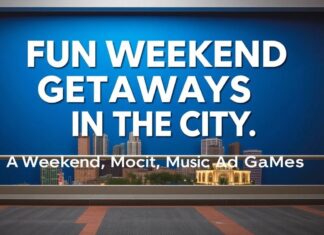 Şehirde Eğlenceli Geziler: Film, Müzik ve Oyunlar ile Dolu Bir Hafta Sonu Fun Weekend Getaways in the City: A Weekend Packed with Movies, Music, and Games
