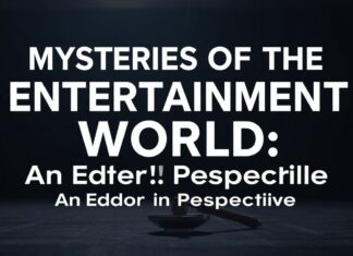 Eğlence Dünyasının Gizemleri: Bir Editörün Görüşleri Mysteries of the Entertainment World: An Editor's Perspective