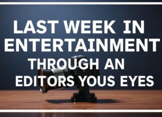 Eğlence Dünyasında Geçen Hafta: Bir Editörün Gözüyle Last Week in Entertainment: Through an Editor's Eyes
