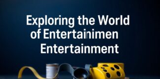 Eğlencenin Dünyasında Gezinti: Sinema, Müzik ve Oyunlar Exploring the World of Entertainment: Cinema, Music, and Games