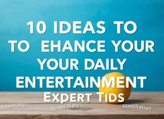 Günlük Eğlencenizi Artıran 10 Fikir: Uzmanların İpuçları 10 Ideas to Enhance Your Daily Entertainment: Expert Tips