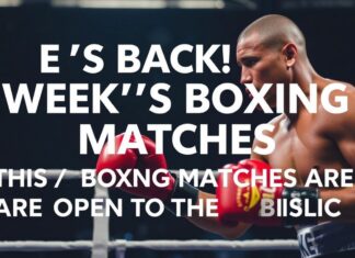 Son Döndü! Bu Haftalık Boks Maçlarının Açık Gösterileri He's Back! This Week's Boxing Matches Are Open to the Public