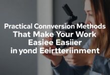 Eğlence Dünyasında İşinizi Kolaylaştıran Pratik Dönüştürme Yöntemleri Practical Conversion Methods That Make Your Work Easier in the World of Entertainment