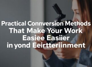 Eğlence Dünyasında İşinizi Kolaylaştıran Pratik Dönüştürme Yöntemleri Practical Conversion Methods That Make Your Work Easier in the World of Entertainment
