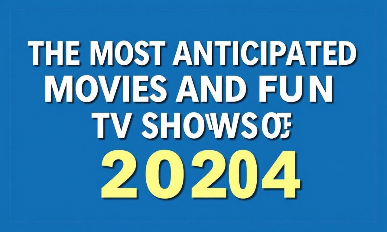 2024'ün En Beklenilen Filmleri ve Eğlenceli TV Dizileri
