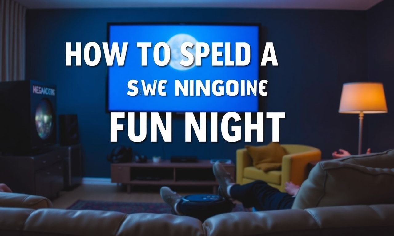 Eğlenceli Gece: Film, Müzik ve Oyunlar ile Dolu Bir Gece Nasıl Geçirilir?