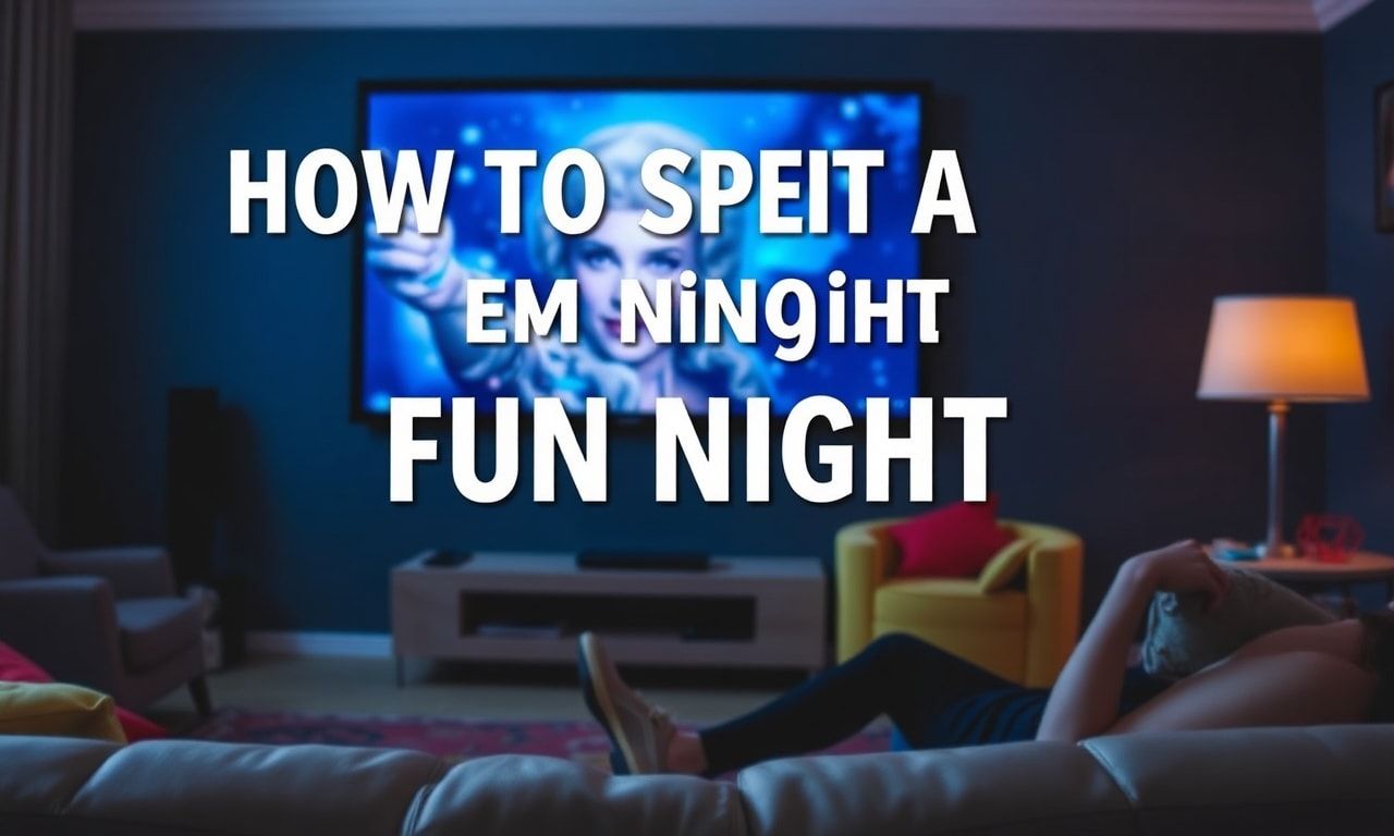 Eğlenceli Gece: Film, Müzik ve Oyunlar ile Dolu Bir Gece Nasıl Geçirilir?