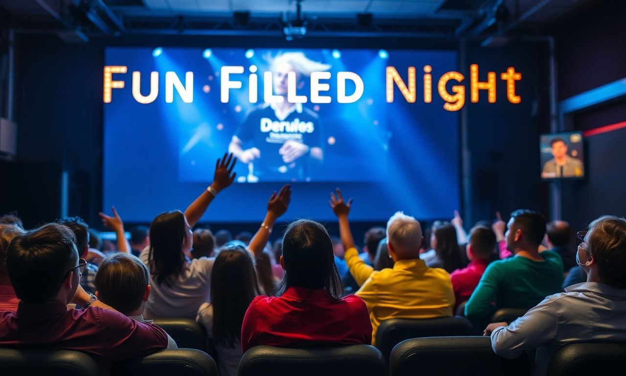 Eğlenceli Gece: Sinema, Müzik ve Oyunlar İle Dolu Bir Gece