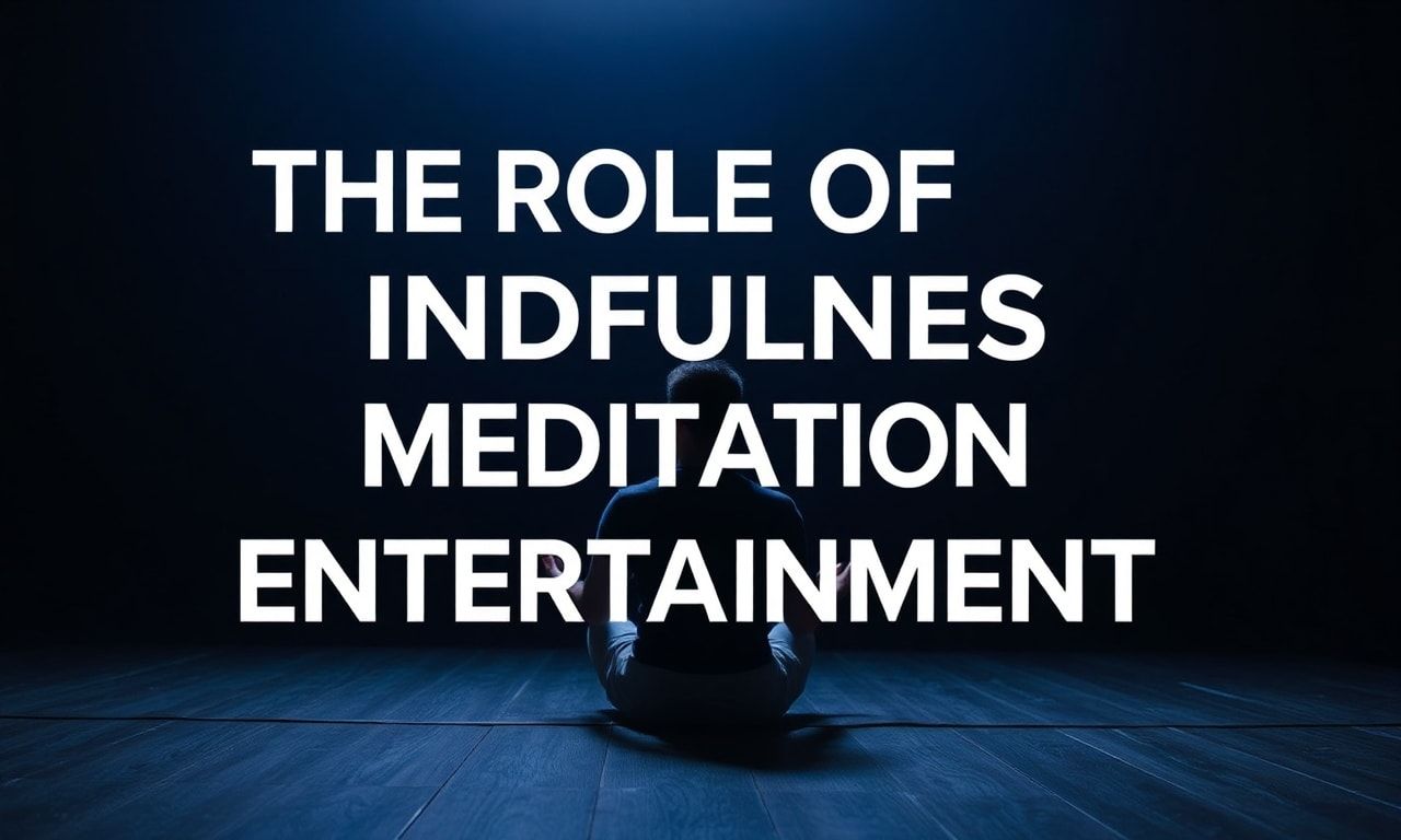 Eğlencenin Dünyasında Mindfulness Meditasyonun Rolü