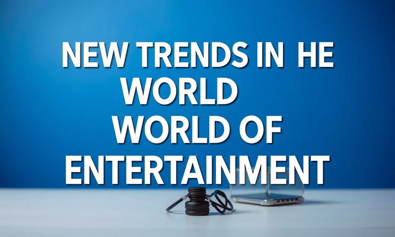 Eğlencenin Dünyasında Yeni Trendler