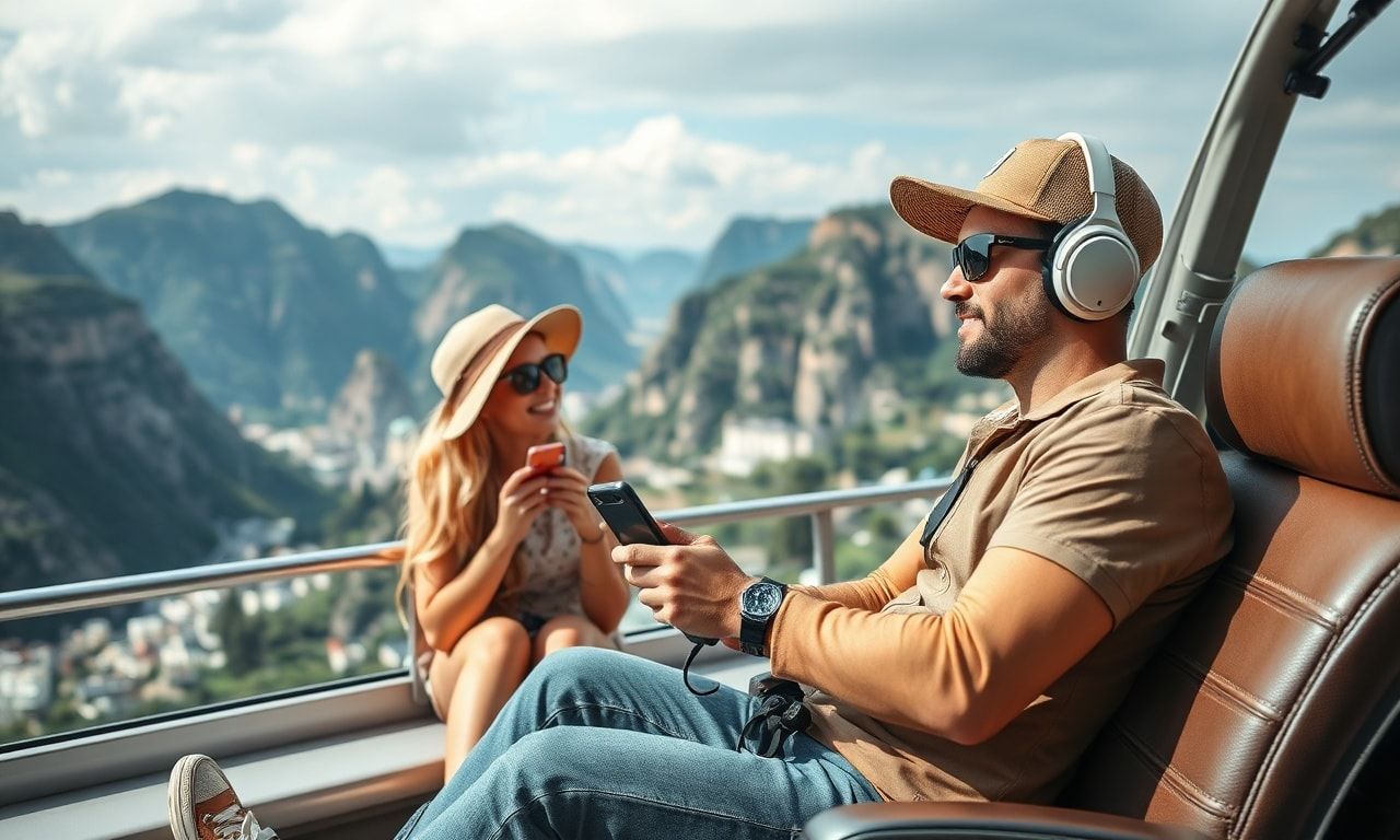 Seyahat Esnasında Eğlenmek: Sinema, Müzik ve Oyunlar ile Keyif Alın